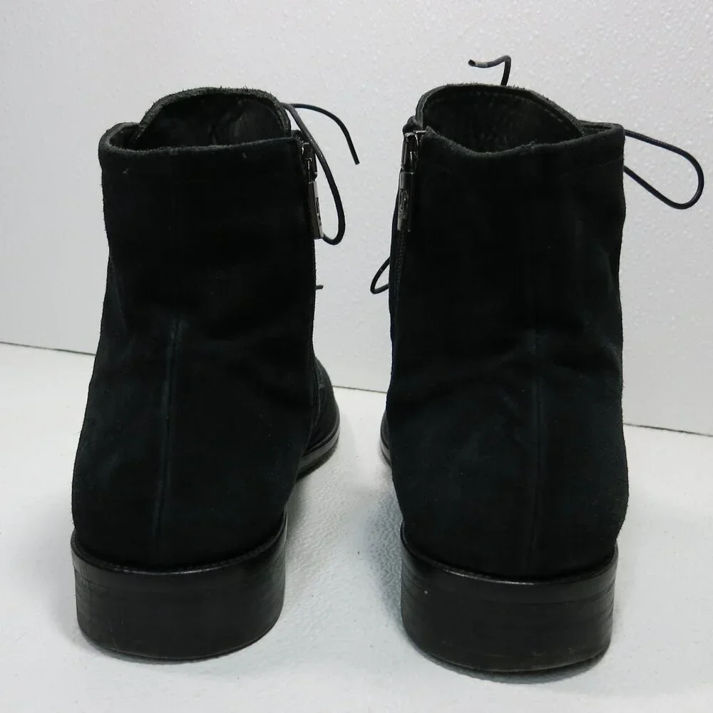 Ghost Suede Leather Chukka Boots Dress Wear Footwear Men's Boot Shoes Size 44.5